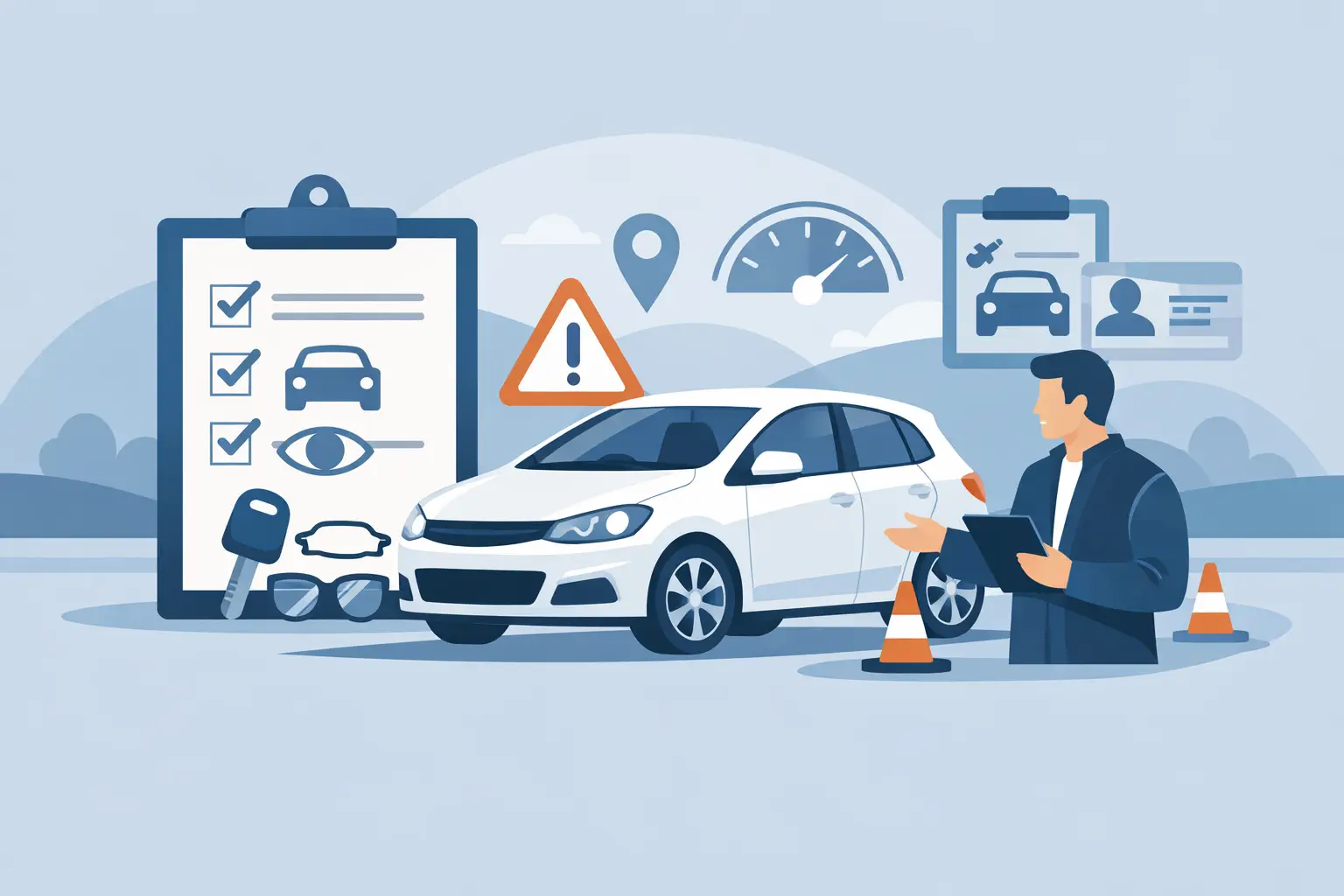 You are currently viewing DVSA Driving Test Car Requirements Explained